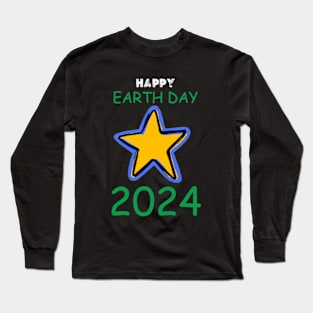 happy earth day 2024 gift april 22 Cute Teacher  Lover Rainbow Long Sleeve T-Shirt